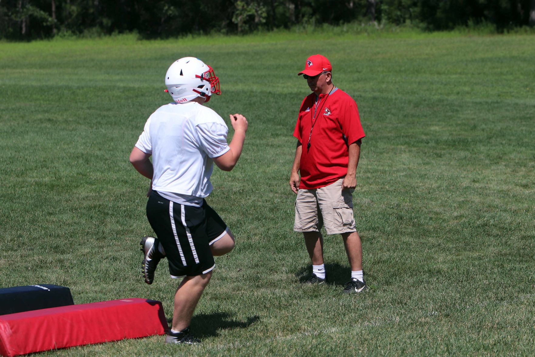 Necedah Football Practice